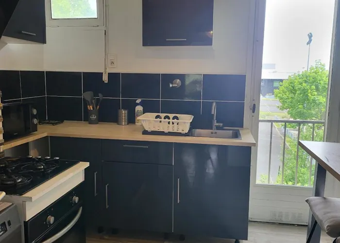 Le Temps D'un Sejour F3 2 1 Avec 1 Lit Simple Et 1 Avec 2 Lits Doubles Et 1 Garage * 클레르몽페랑